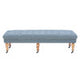 Isabelle Linen Bench 62In