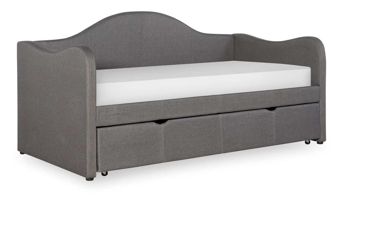 Upholstered Gray Day Bed