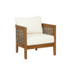 St. Lucia Brown 4PC Outdoor Set