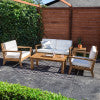 Cannon Teak Coffee Table, Side Table or Island
