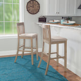 Torino Mission Back Stool