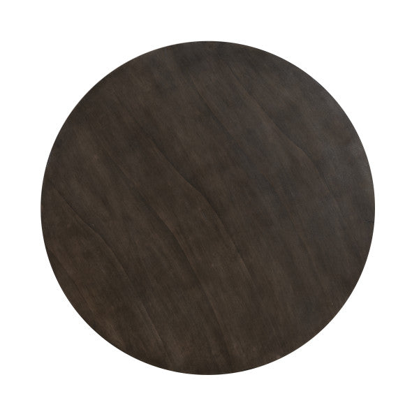 Haywood Gray Round Adjustable Bar Table