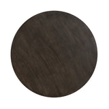 Haywood Gray Round Adjustable Bar Table