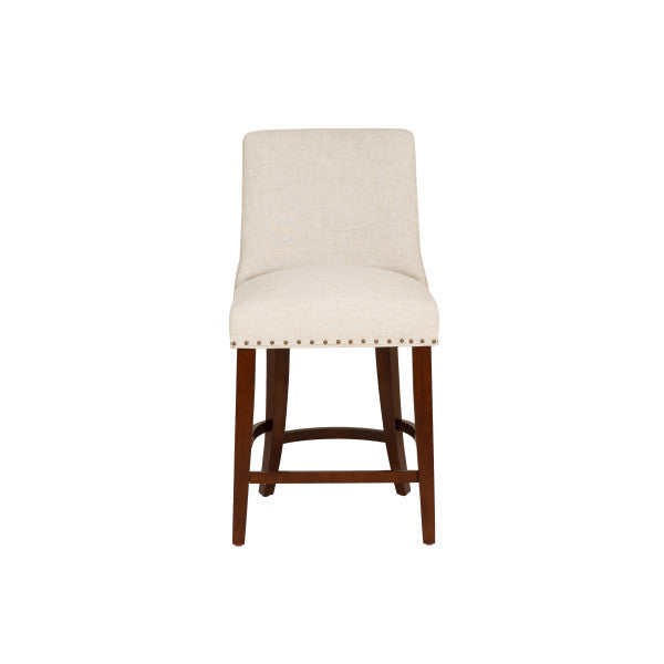 Auden Natural Espresso Stool