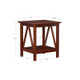 Titian Brown End Table
