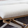 Campaign Gold Rope Stool