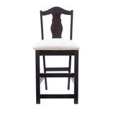 Jax Brown Upholstered Counter Stool (Set of 2)