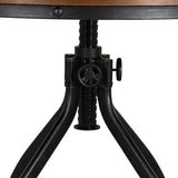Haywood 5PC Round Bar Table Set with Adjustable Stools
