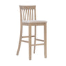 Torino Mission Back Stool