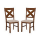 Kraven Dark Hazelnut Dining Set