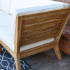 Soha Teak Armless Chair and Corner Chair
