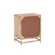 Raphael Cane Two Drawer Table