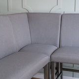Seneca Gray Counter Group Bench Nook 6PC