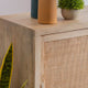 Raphael Cane Cabinet Two Sliding Doors