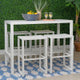 Alora Aluminum 3 or 5 Piece Tavern Set