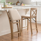 Triena X Back Folding Stool