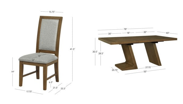 Cadeau 7PC Dining Set