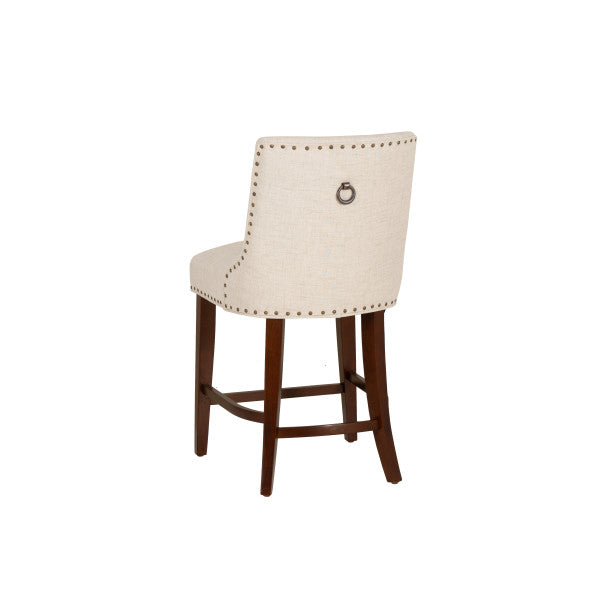 Auden Natural Espresso Stool