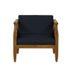 Corolla Navy 4PC Chat Set