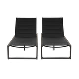 Alora Aluminum Chaise Lounge