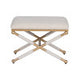 Campaign Gold Rope Stool