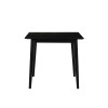 Cosgrove Black Upholstered 3PC Counter Set