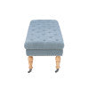 Isabelle Linen Bench 62In