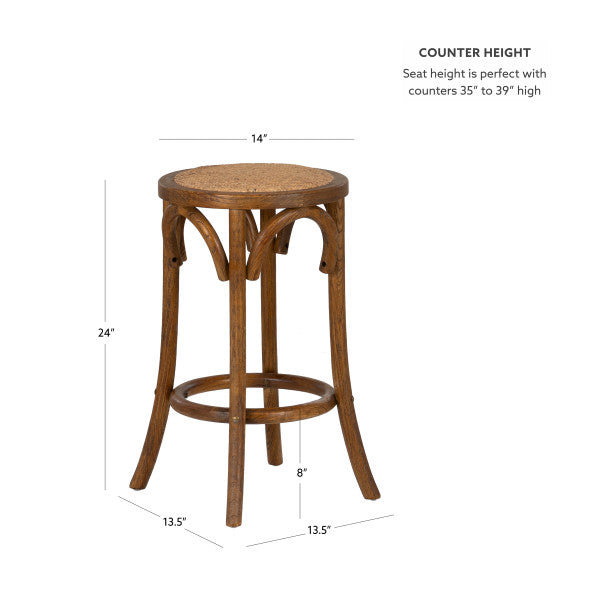 Hyde Rattan Seat Stool