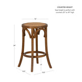 Hyde Rattan Seat Stool