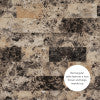 Lance Tavern Set Black With Faux Marble Top