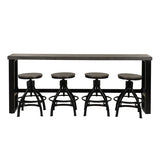 Haywood Sofa Bar 4 Stools 5 Piece Set