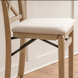 Triena X Back Folding Stool