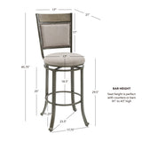 Franklin Swivel Stool