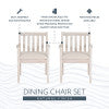 Svana Natural Armed Outdoor Dining Chair (Set of 2)