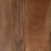 Oscar Pillar Oatmeal Wood Bench
