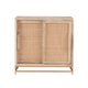 Raphael Cane Cabinet Two Sliding Doors