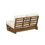 Bluffton Black White or Grey Outdoor Bench