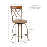 Hamilton Swivel Stool