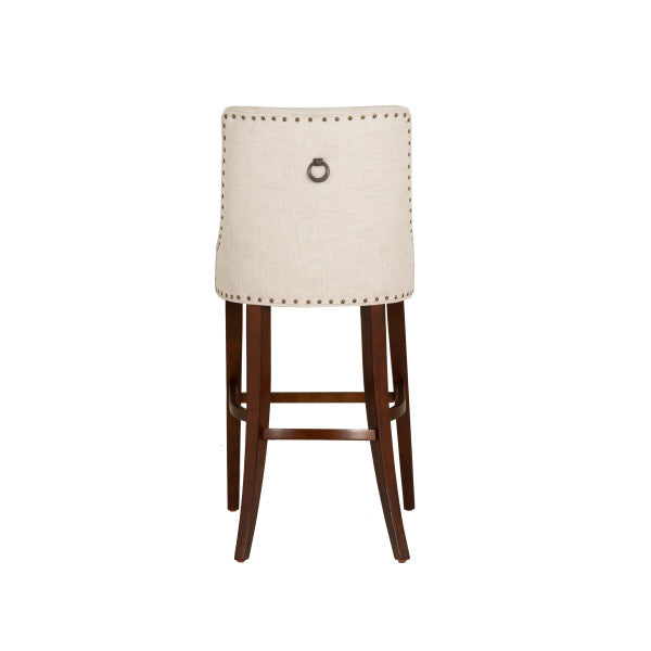 Auden Natural Espresso Stool