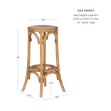 Hyde Rattan Seat Stool