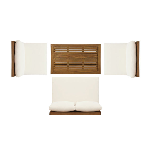 Bluffton Black White or Grey Outdoor 4PC Set