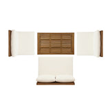 Bluffton Black White or Grey Outdoor 4PC Set