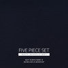 Svana Blue 5PC Side Chair Set